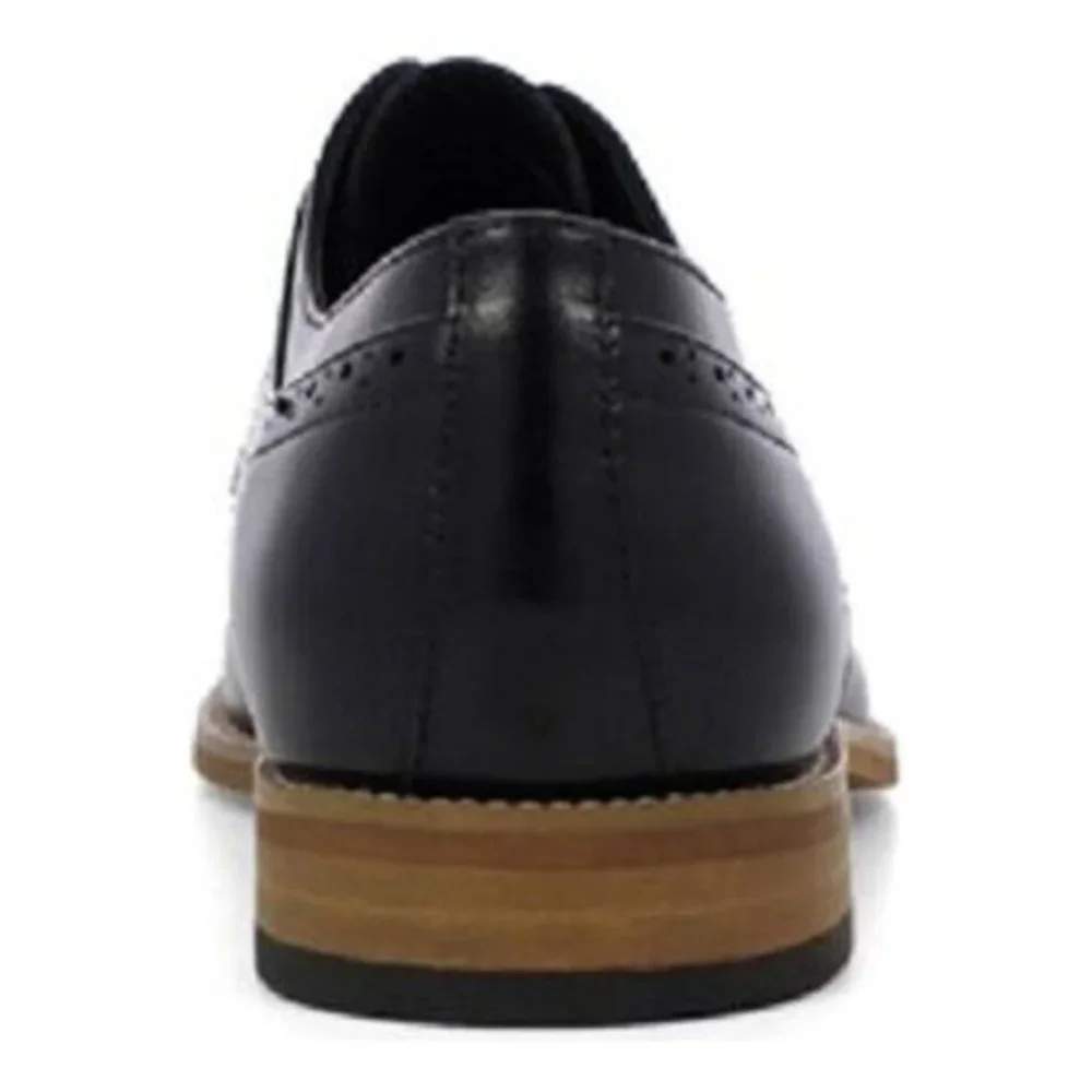 Stacy Adams Shoes Dickinson Cap Toe Oxford Classic Black‎ Leather Men's Size 13M